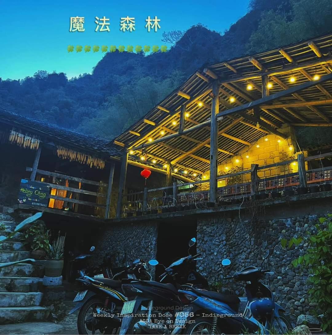 Hoang Cong Ban Gioc Homestay Каобанг Экстерьер фото